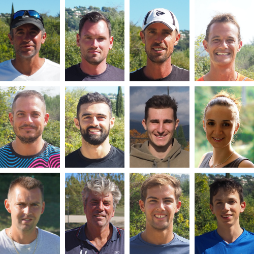 Equipe pedagogie TC Mouans-Sartoux