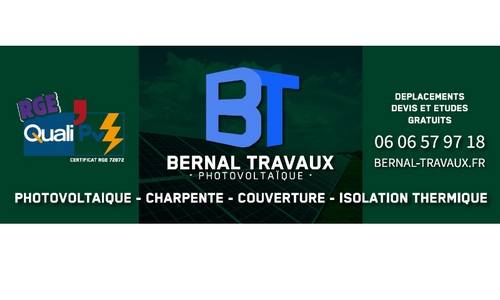 logo bernal travaux photovoltaique